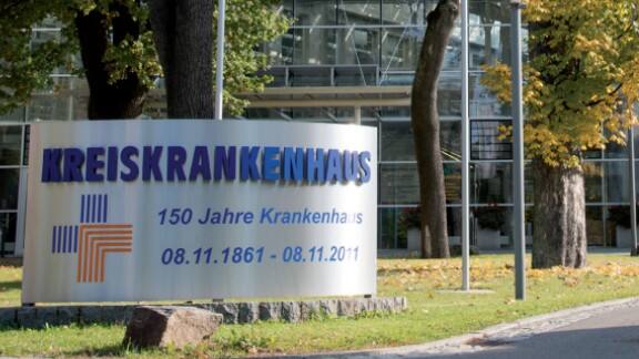 Exterior of a hospital building