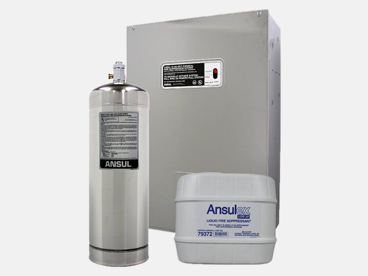 Kitchen extinguishing system R-102