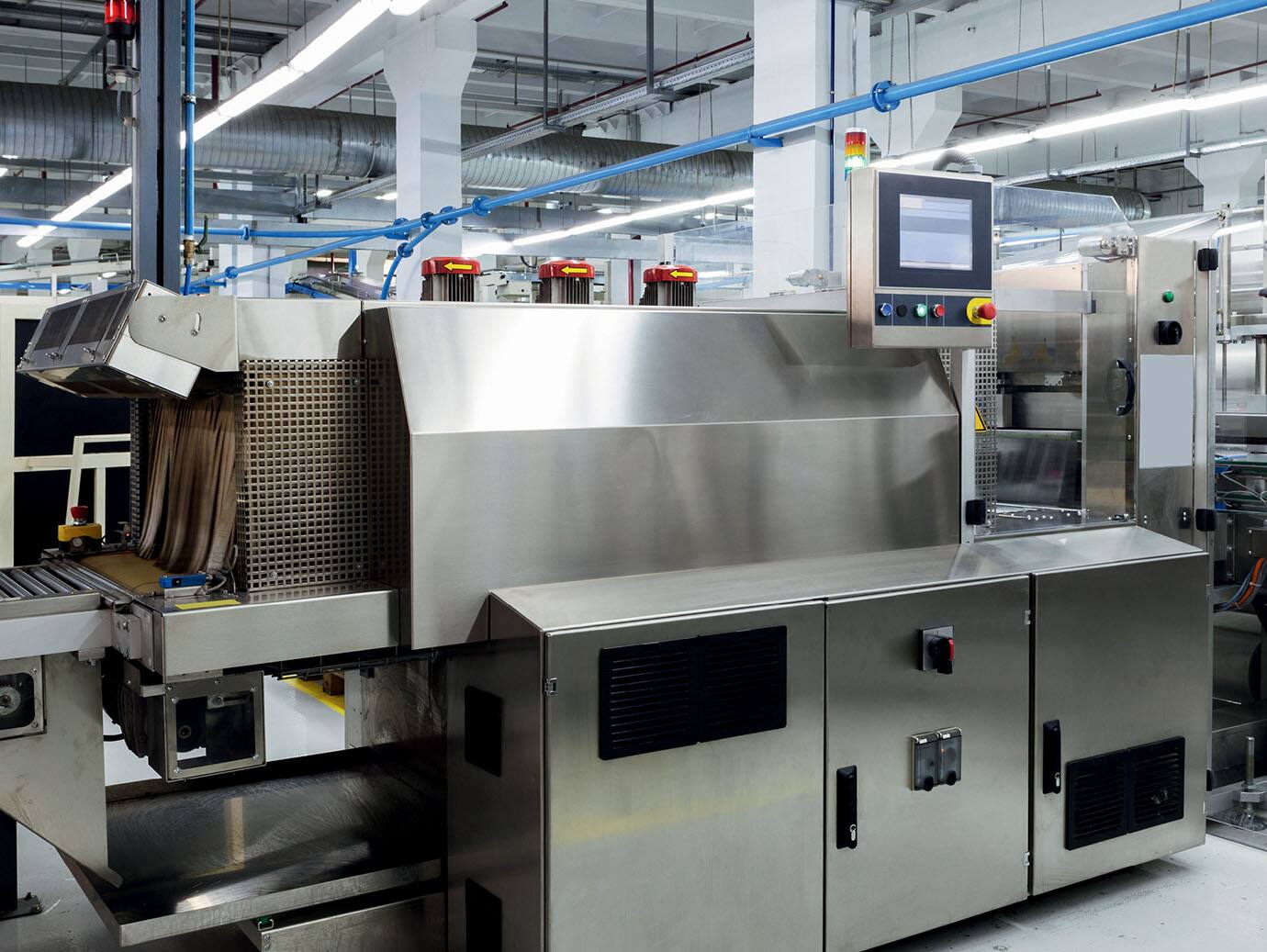 Production machine in a factory