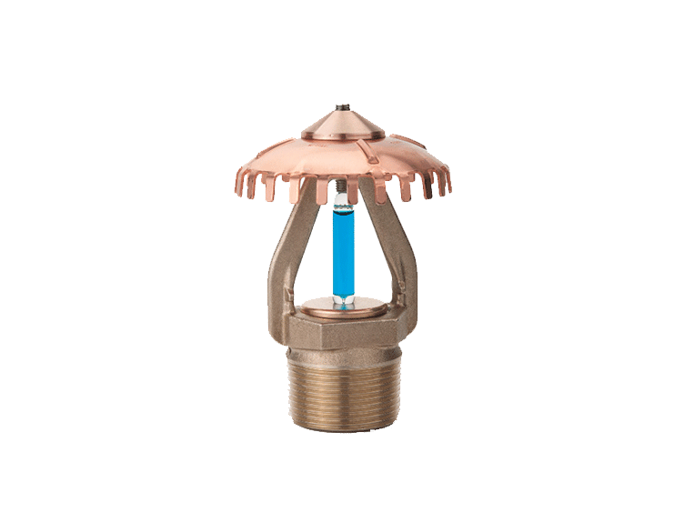 An extended coverage fire sprinkler 