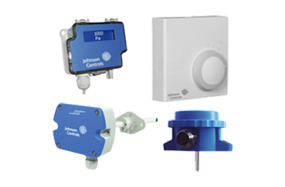 Display of HVAC components from Johnson Controls