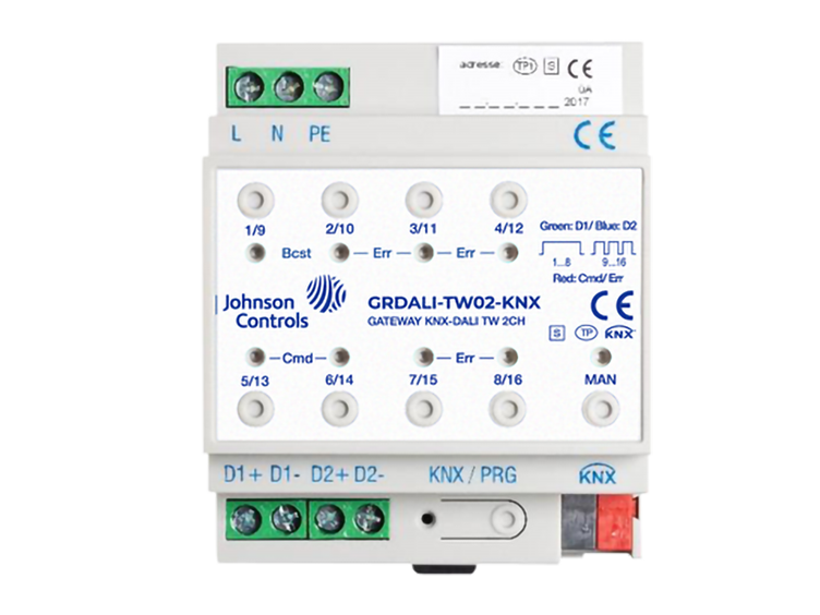 GRDALI TW02 KNX by Johnson Controls