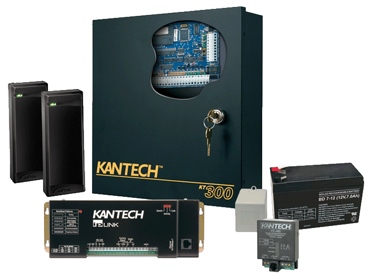 Access Control expansion hardware kit display by Kantech