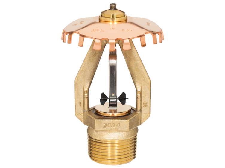 An extended coverage fire sprinkler 