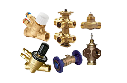 Display of HVAC components from Johnson Controls