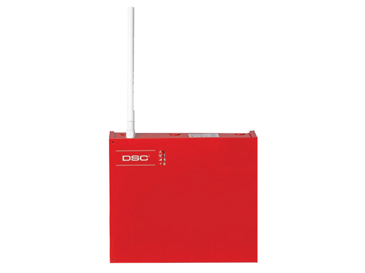 Universal wireless commercial fire alarm by DSC