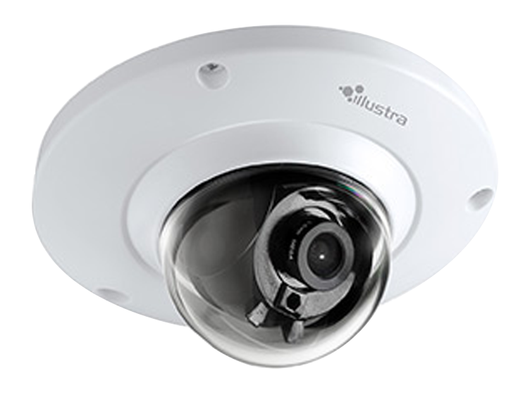 Ceiling fixed video surveillance camera