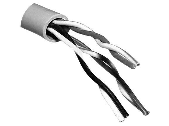 Cable wires used for access control feature by Kantech