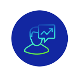 Icon depicting increase staff efficiency 