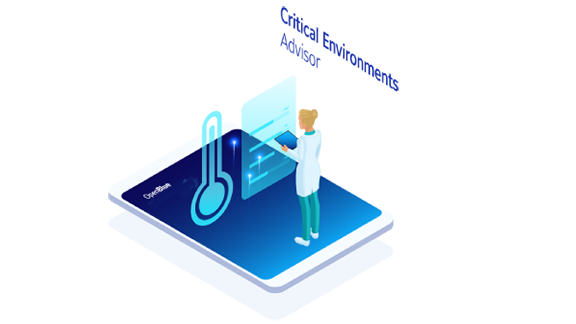Vector image depicting critical environment solution provided by Enterprise Manager