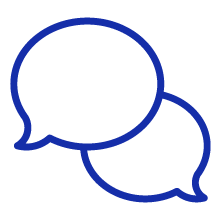 Chat bubbles icon